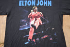 Vintage 1997 Elton John Solo Tour Single Stitch T-Shirt Vintage Concert Tee