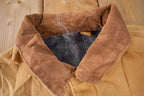 Vintage 1989 Carhartt 100 Years Blanket Lined Button Up Chore Coat Made In USA