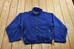 Vintage 1990s Eddie Bauer Ebtek Full Zip Fleece Sweater