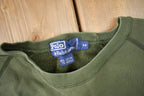 Vintage 1990s Polo Ralph Lauren Raglan Crewneck Sweatshirt