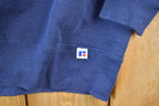 Vintage 1990s Russell Athletics Double Collar Blank Crewneck Sweatshirt