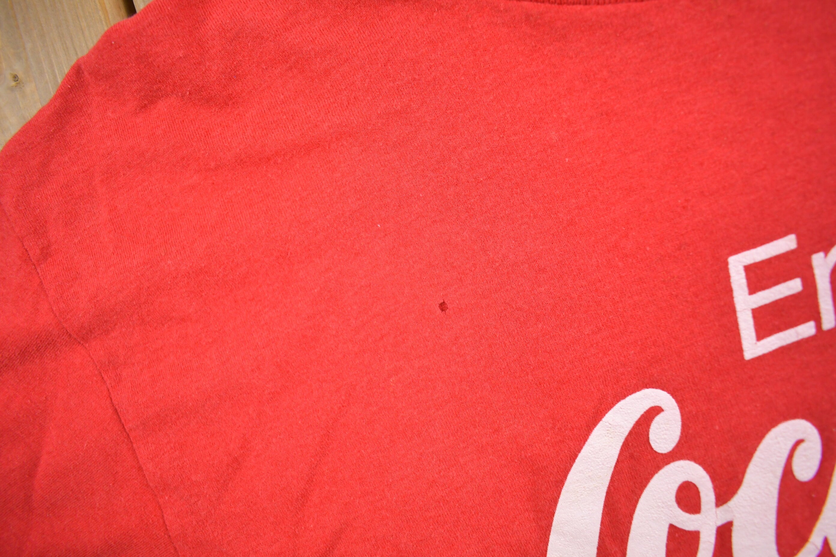 Vintage 1980s Enjoy Coca Cola T Shirt