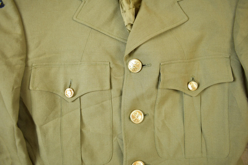 Vintage 1967 Military Summer Mans Coat Size 36