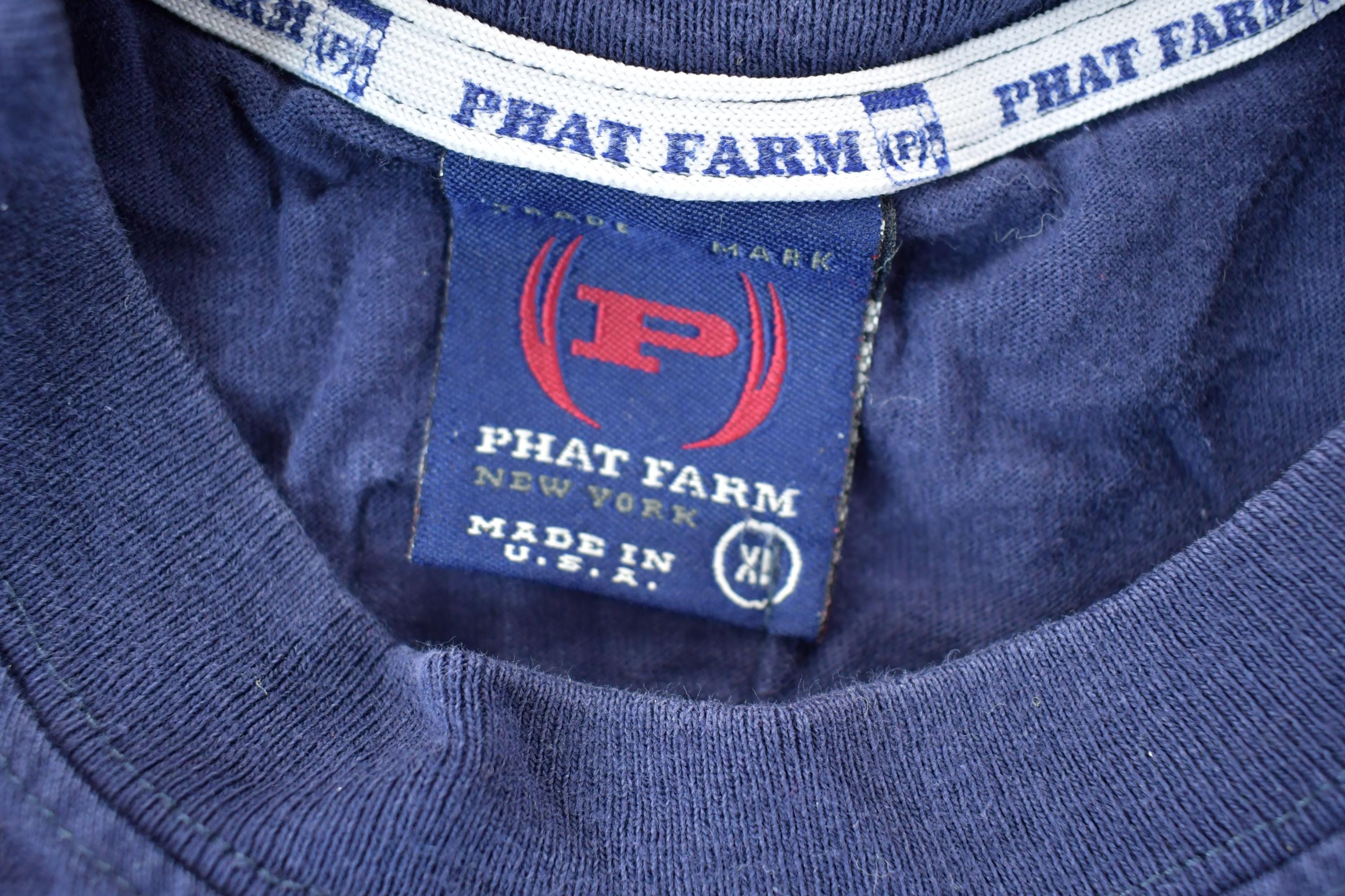 Vintage 1990s Phat Farm New York Crewneck Sweatshirt