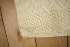 Vintage 1970s 3D Cable Knit Wool Cardigan Sweater  True Vintage  Knit Cardigan  Wool Cardigan