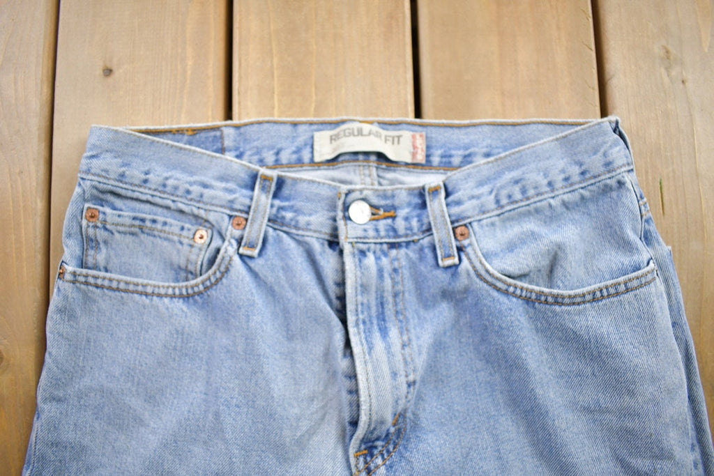 Vintage 1990s Levi's 505 Regular Fit Jeans Size 32x30