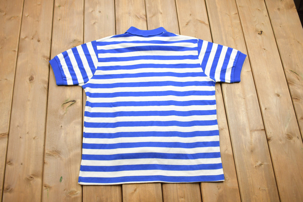 Vintage 1990s Striped Polo Shirt