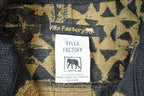 Vintage 1990s Villa Factory Tiger Print Knit Button Up Persian Jacket