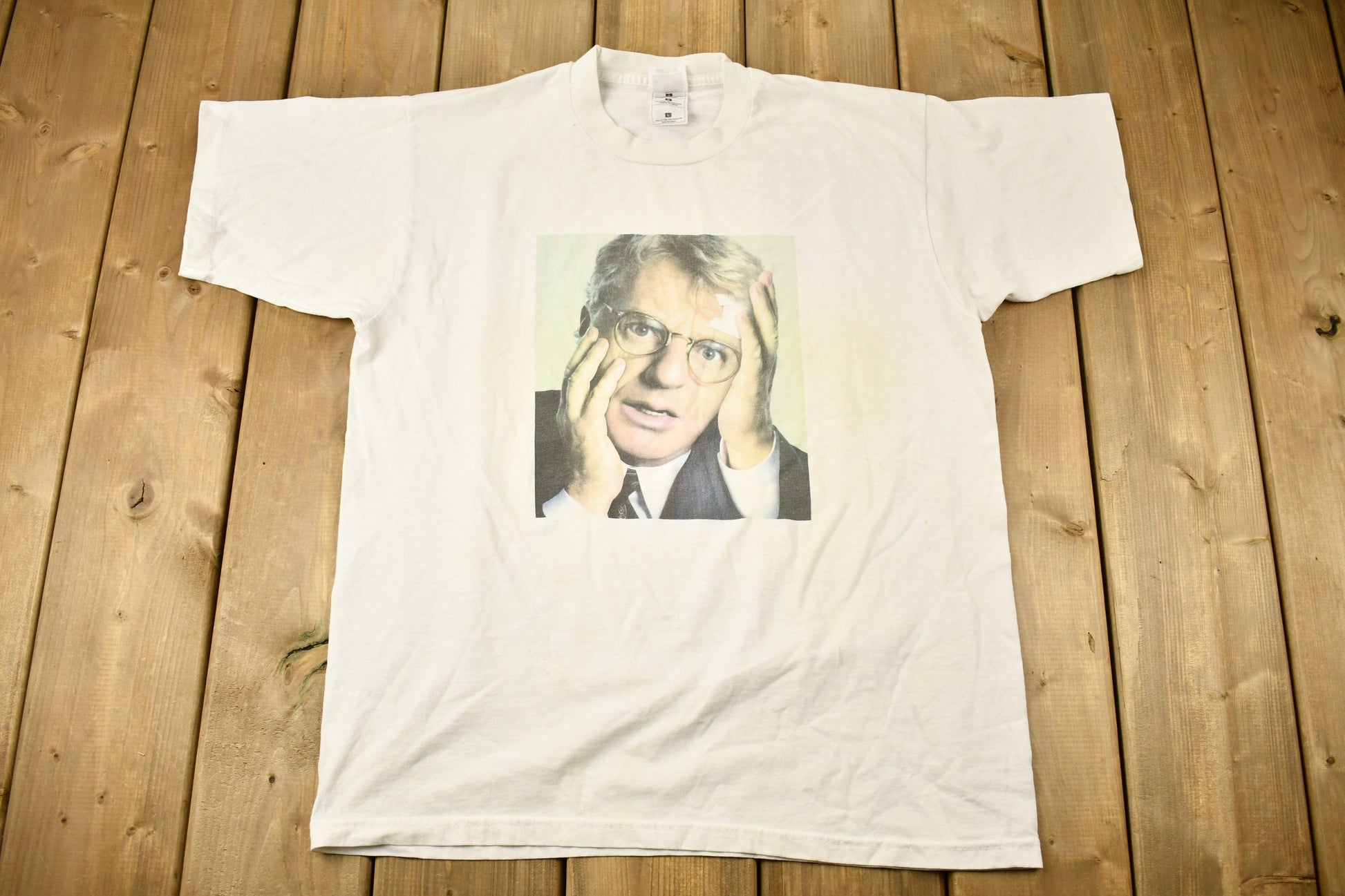 Vintage 1998 Jerry Springer In Ringer Master Movie Promo T-shirt