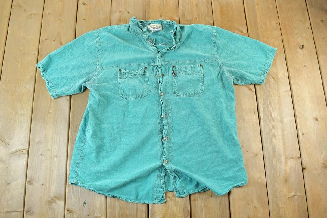 Vintage 1980s Honey Komb Button Up Shirt