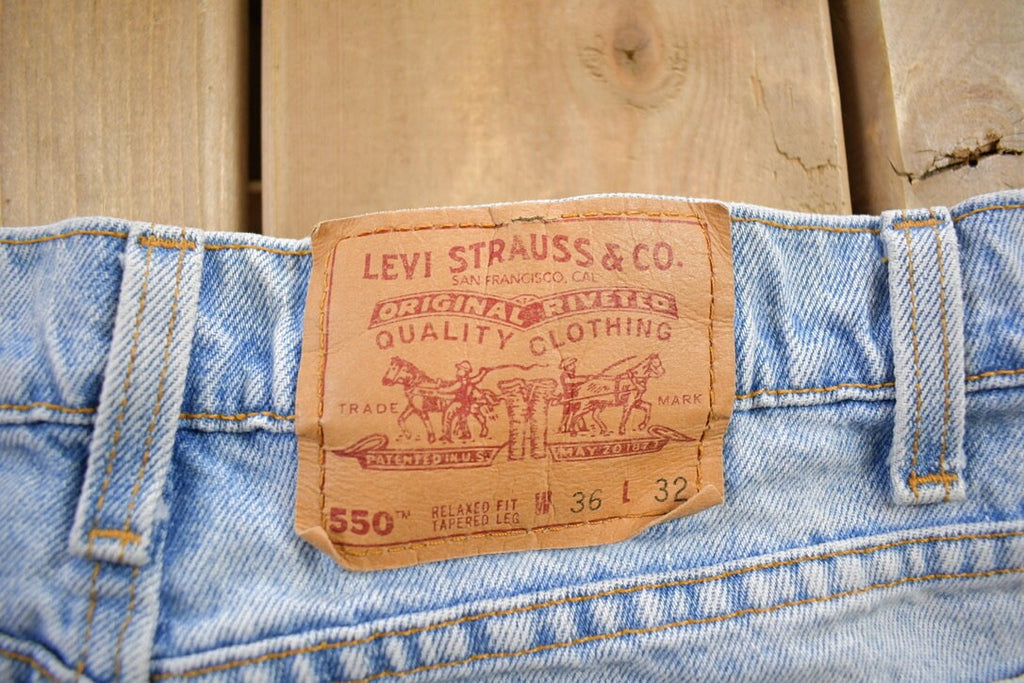 Vintage 1990s Levi's 550 Jeans Size 36x32