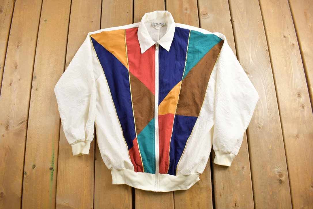 Vintage 1980s Teddi Windbreaker Jacket