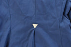 Vintage 1970s Navy Blue Blazer Jacket Women's Small