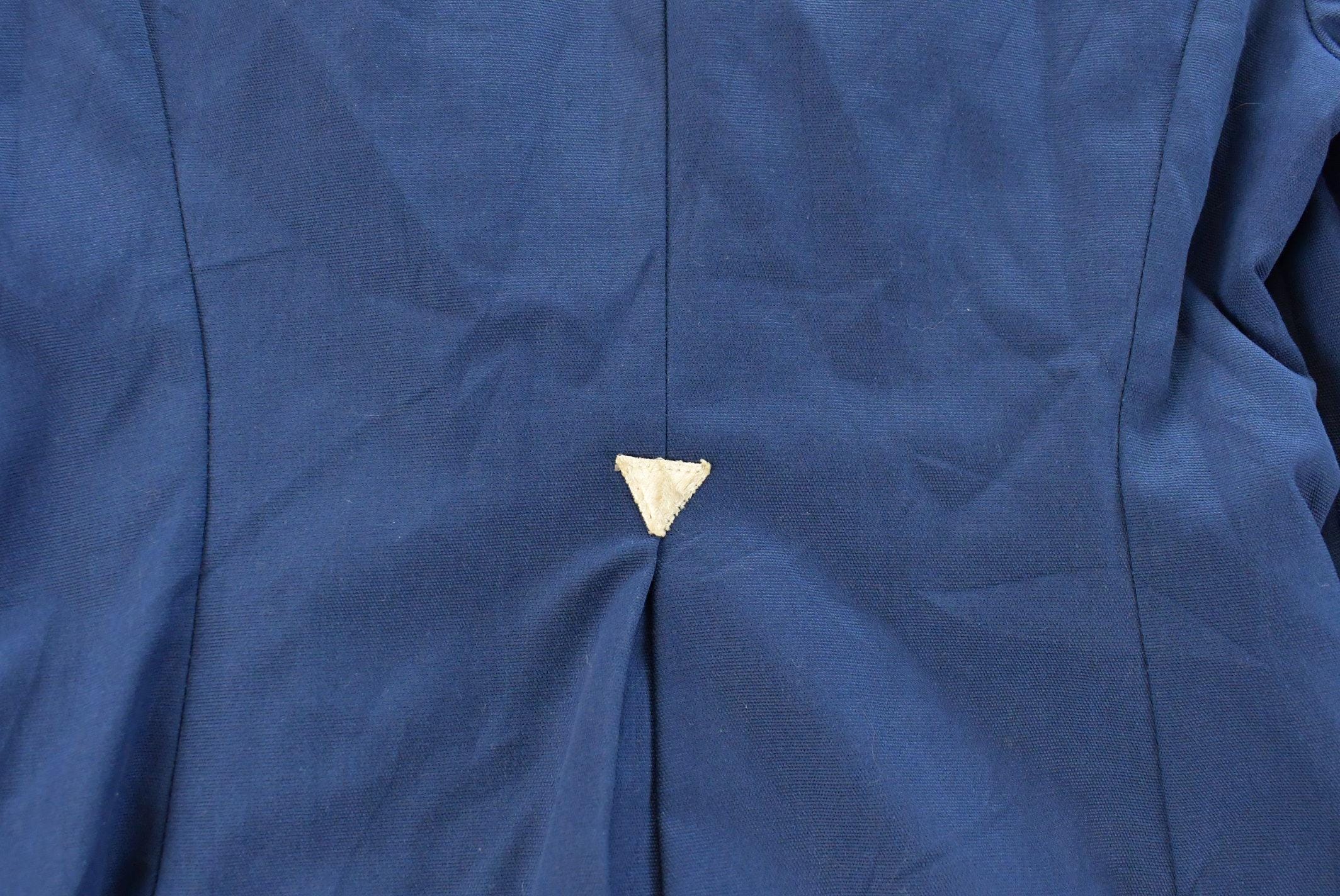 Vintage 1970s Navy Blue Blazer Jacket Women's Small