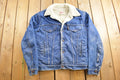 Vintage 1980s Levi's Sherpa Denim Jacket