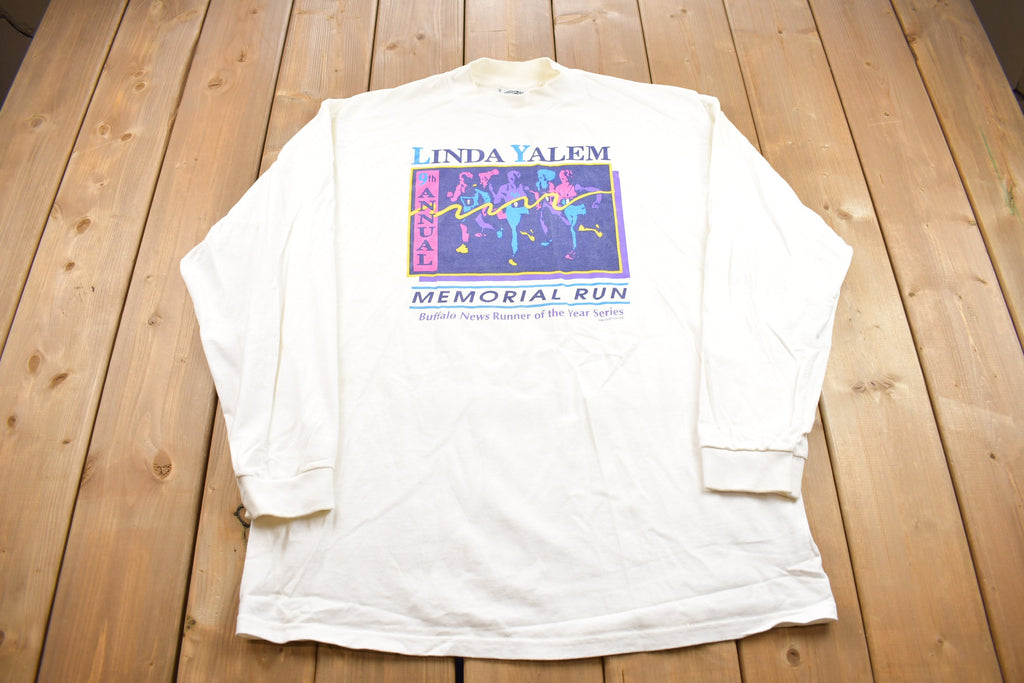Vintage 1998 Linda Yalem Memorial Run Long Sleeve Shirt