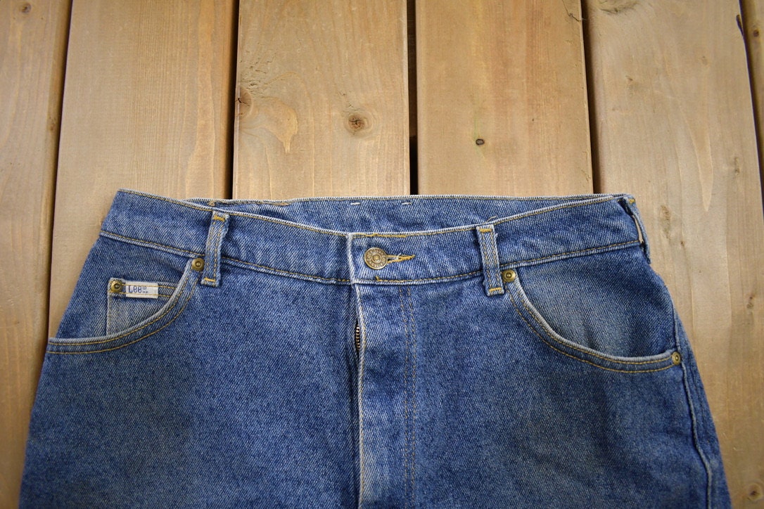 Vintage 1980s Lee Denim Jeans Size 32x26