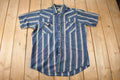 Vintage 1990s Ely Cattleman South Western Style Button Up Rodeo Shirt Size L