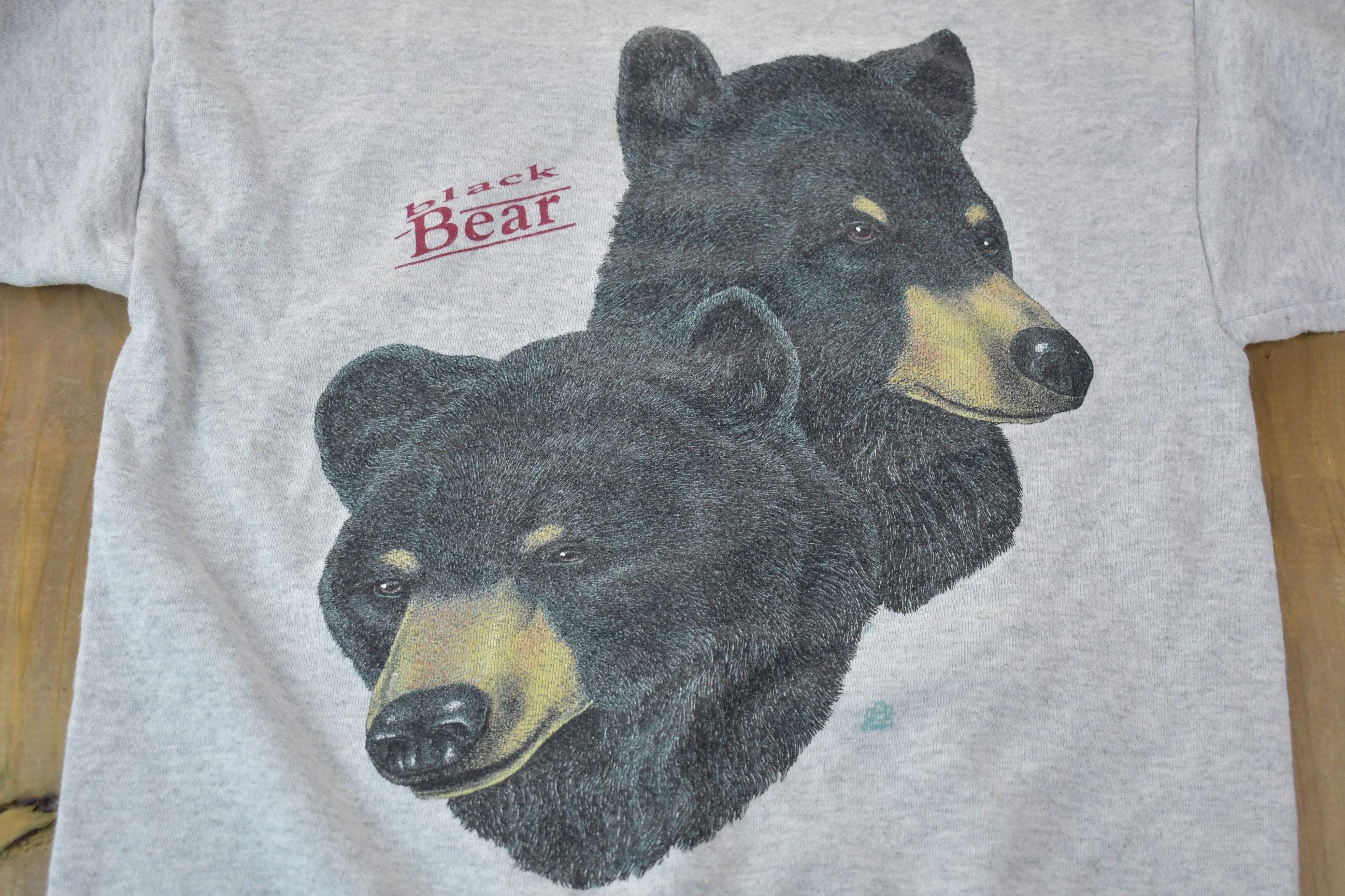 Vintage 1990s Black Bear Crewneck