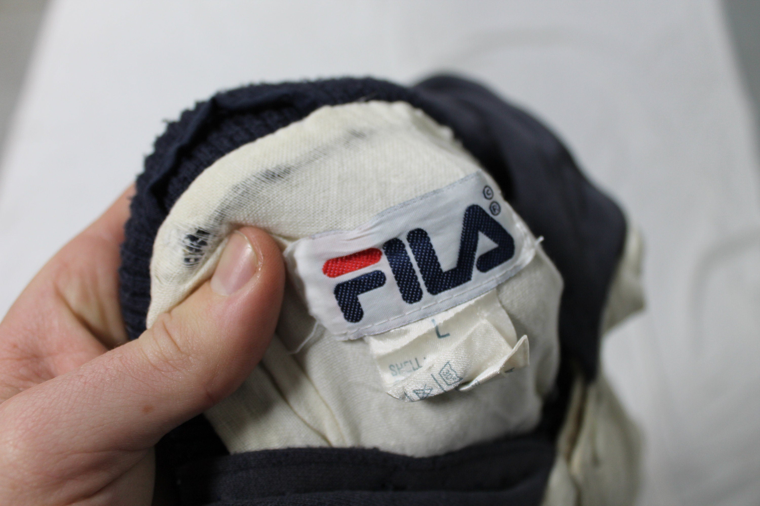 Vintage 1990s Fila Hooded Sweater Jacket
