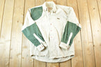Vintage 1990s Woolrich Heavy Cotton Button Up Shirt Men's L