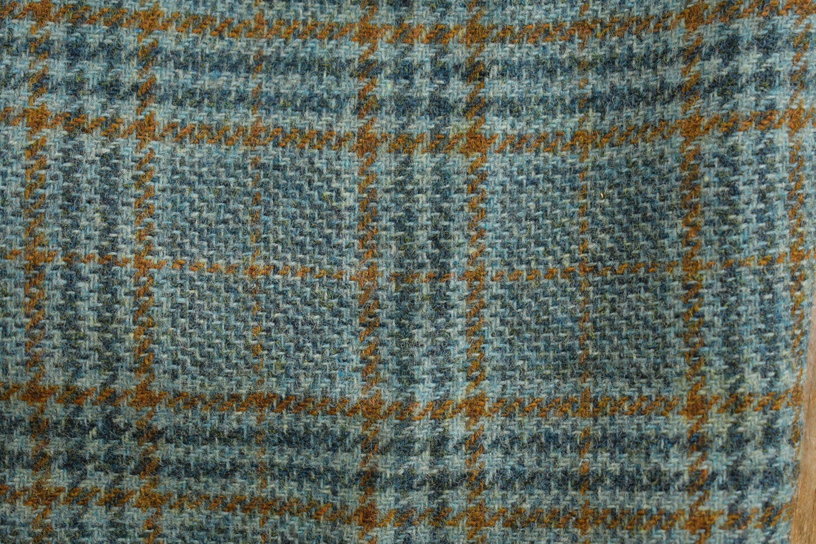 Vintage 1980s Ted's Mens Shop Houndstooth Plaid Blazer Button Up Shirt