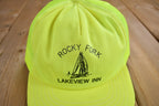Vintage 1980s Rocky Fork Lakeview Inn Trucker Hat