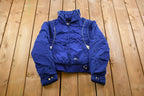 Vintage 1980s Ditrani Designs Full Zip Puffer Jacket