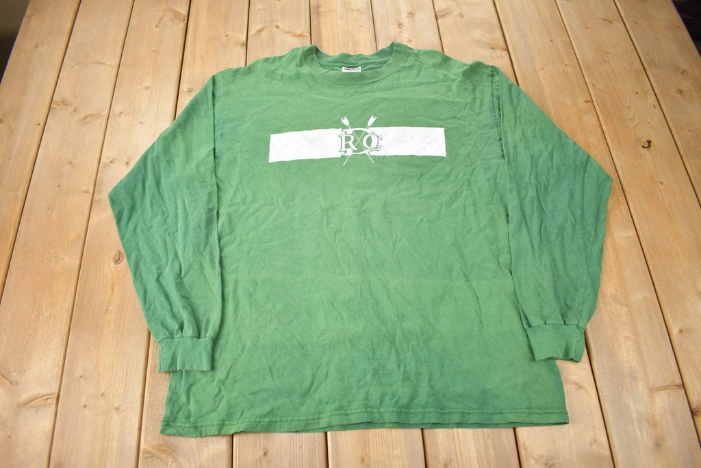 Vintage 2003 RDC Long Sleeve Graphic T Shirt Size XL