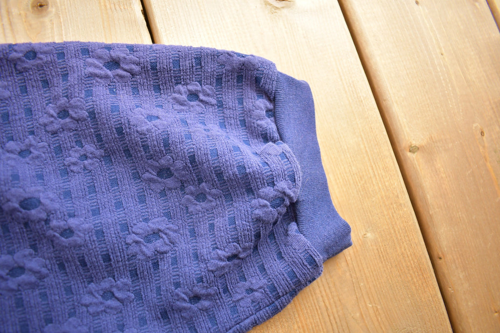 Vintage 1980s Donnkenny 3D Knit Crewneck T Shirt