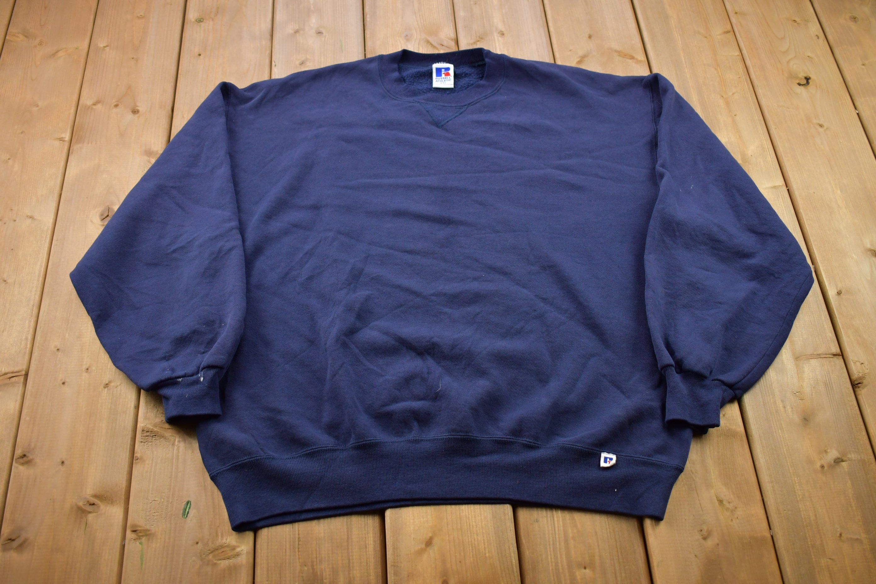 Vintage 1990s Russell Athletics Blank Crewneck Sweatshirt