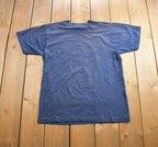 Vintage 1990s Four Leaf Clover Heart Single Stitch Graphic T Shirt Made In USA