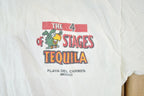 Vintage 1990s 4 Stages Of Tequila Souvenir T-Shirt Mens S
