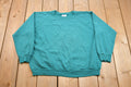 Vintage 1980s Blank Raglan Crewneck Sweatshirt
