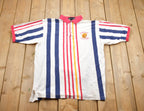 Vintage 1990s Sentral Spartans Iowa Collegiate Collared T-Shirt