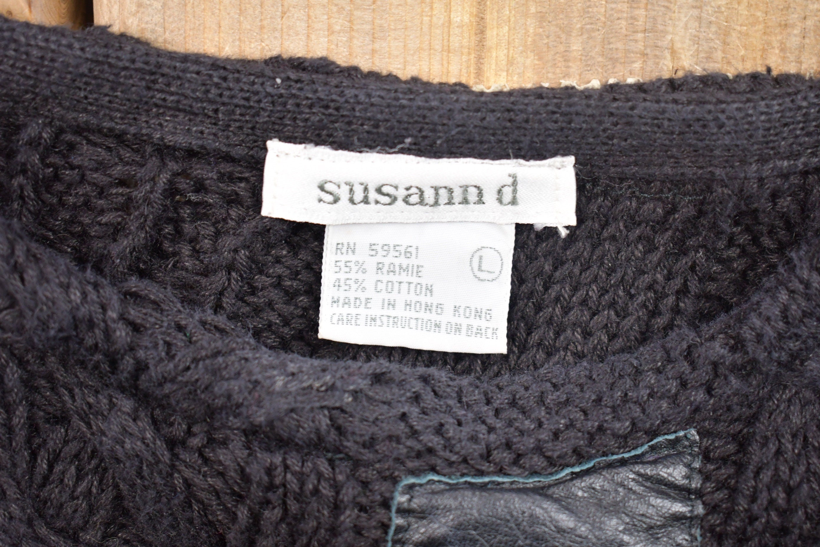 Vintage Susann D Knitted Sweater
