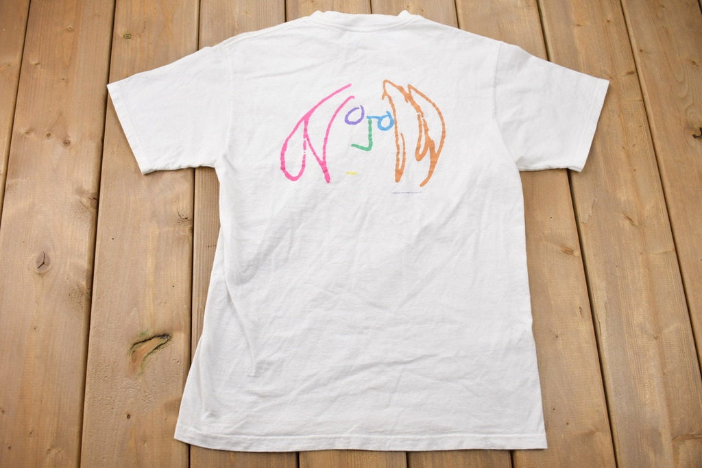 Vintage 1990s John Lennon Yoko Ono Band T-shirt