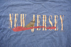 Vintage 1990s New Jersey Sailing T-Shirt / 80s / 90s / Streetwear Fashion / Single Stitch / Vacation Tee / Travel & Tourism