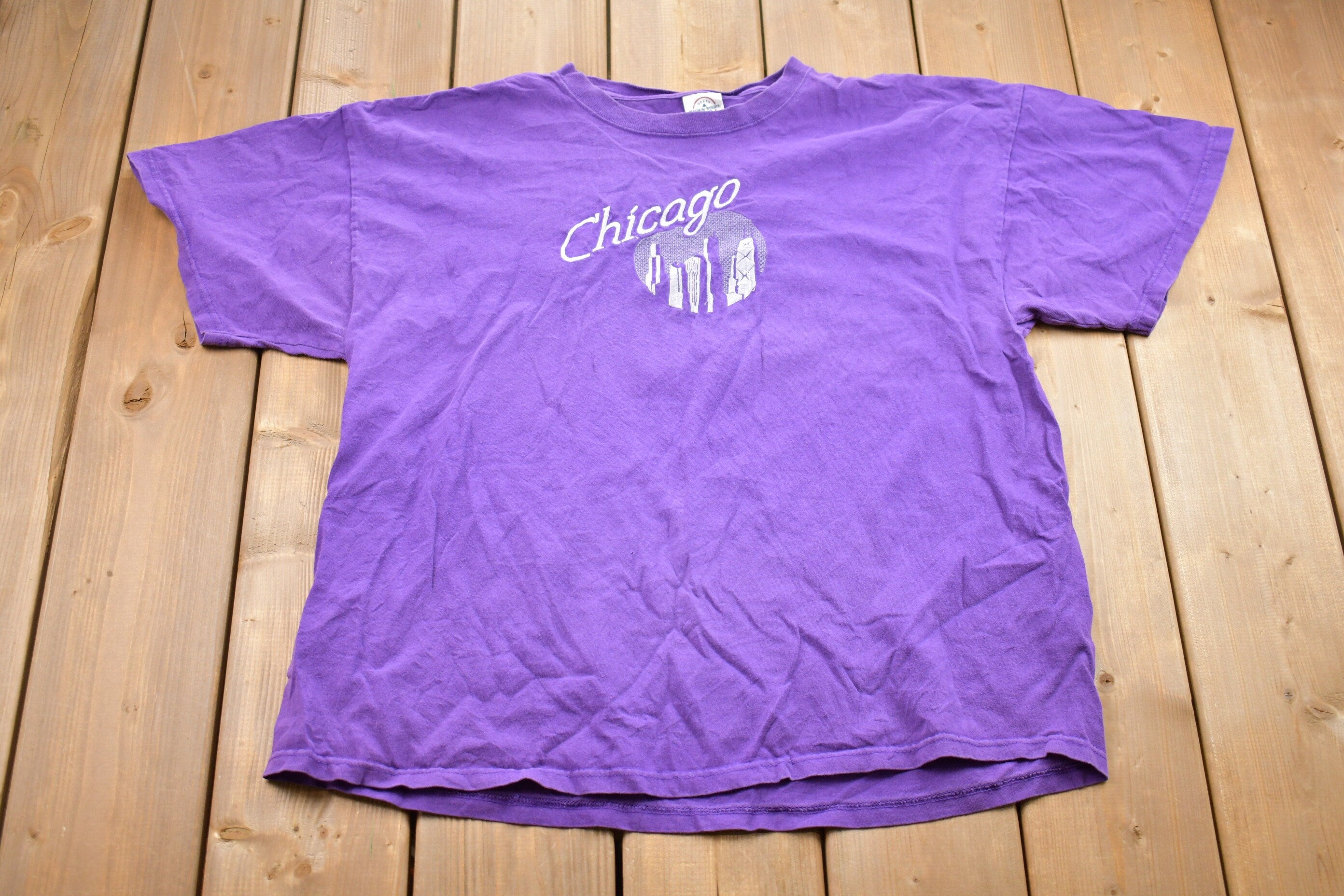 Vintage 1990s Chicago Graphic T-Shirt