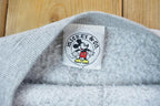 Vintage 1990s Mickey Mouse Disney Crewneck / Vintage Sweatshirt / Vintage Disney / Mickey / Embroidered / Made In USA
