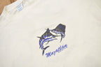 Vintage 1990s Mazatlán Mexico Marlin Fish Theme Graphic T-Shirt