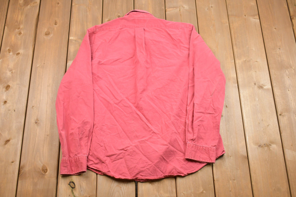 Vintage 1990s Polo Ralph Lauren Button Up Dress Shirt