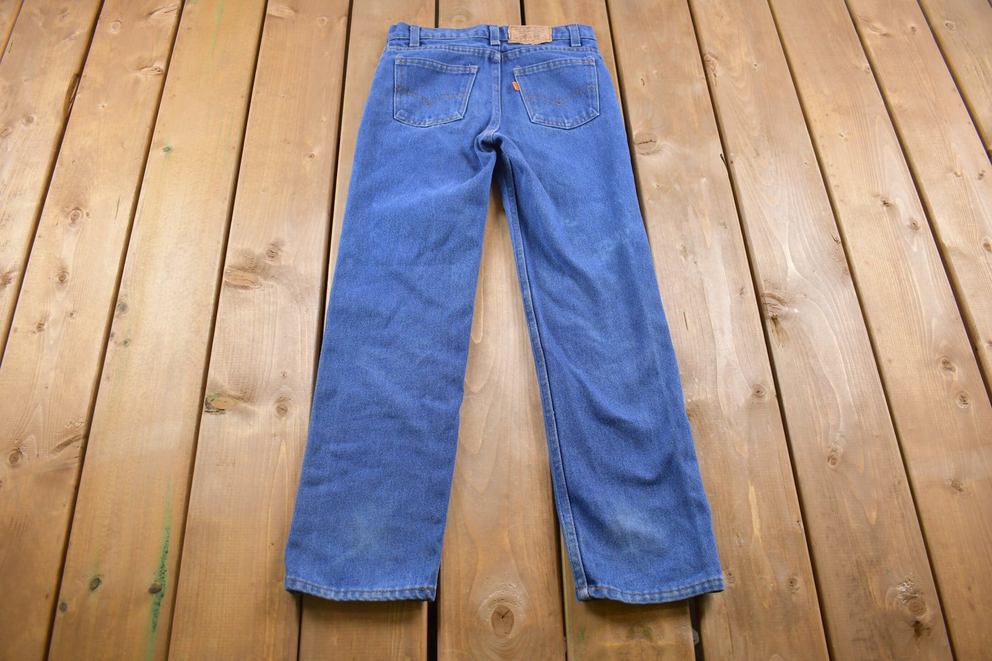 Vintage 1970s Levi's Orange Tab Jeans Size 26 x 26