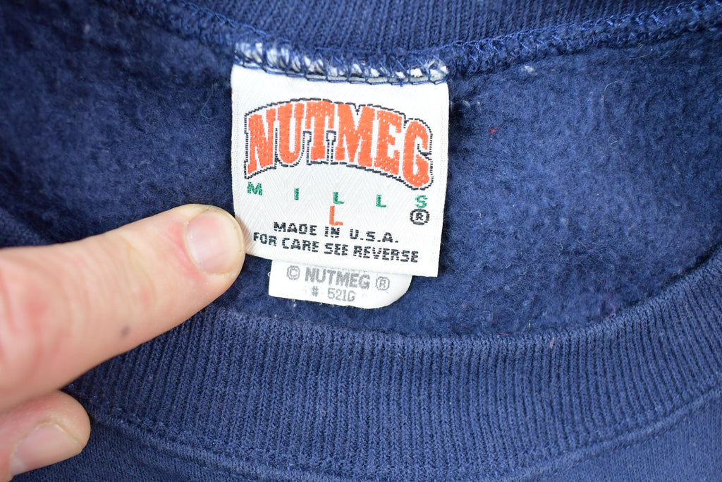 Vintage 1990s Indiana Pacers Nutmeg Mills NBA Crewneck Sweatshirt