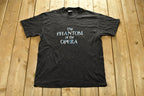 Vintage 1990s The Phantom Of The Opera Musical T-shirt