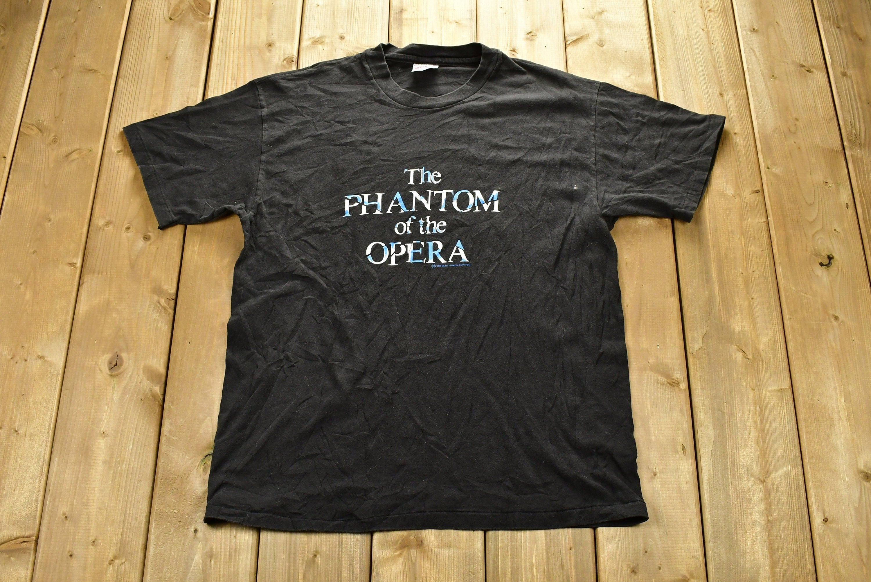 Vintage 1990s The Phantom Of The Opera Musical T-shirt