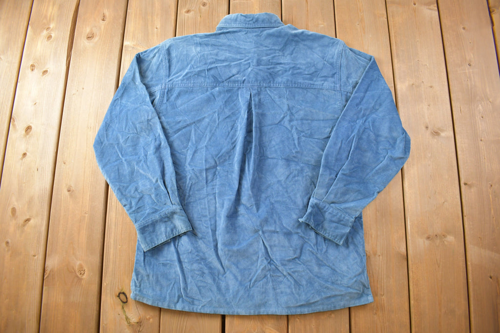 Vintage 1990s Cherokee Blank Button Up Shirt