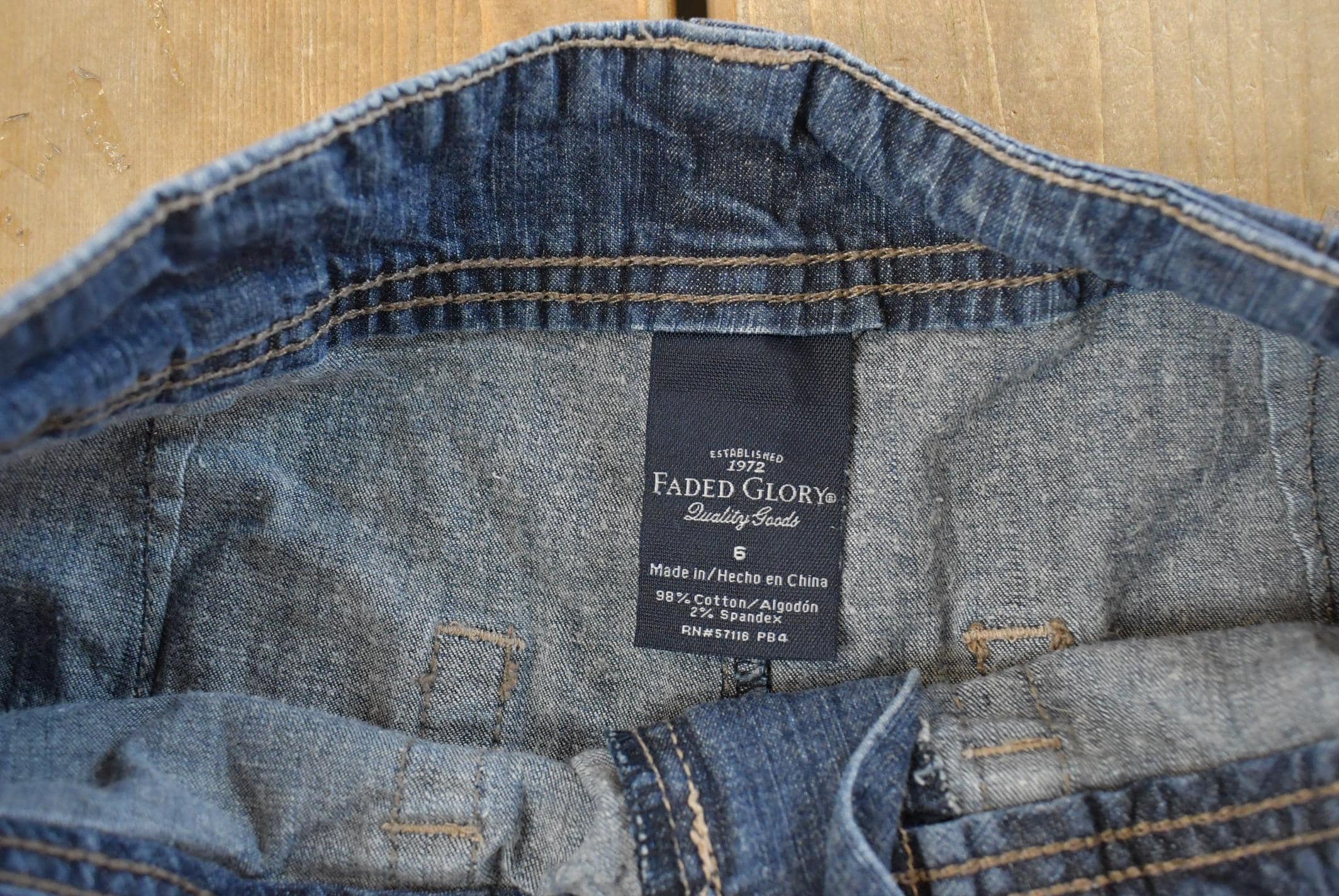 Vintage Y2K Route 66 Denim Jean Shorts Women's 30