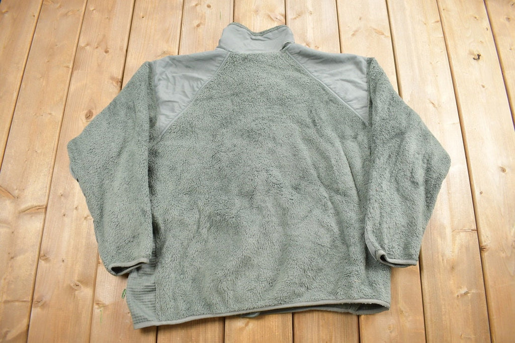 Vintage 1990s Military Cold Weather Fleece Sweater