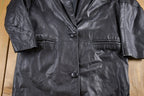 Vintage 1990s Cayenne Leather Jacket